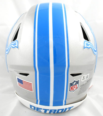 Jameson Williams Autographed Detroit Lions Full Size Speedflex Helmet
