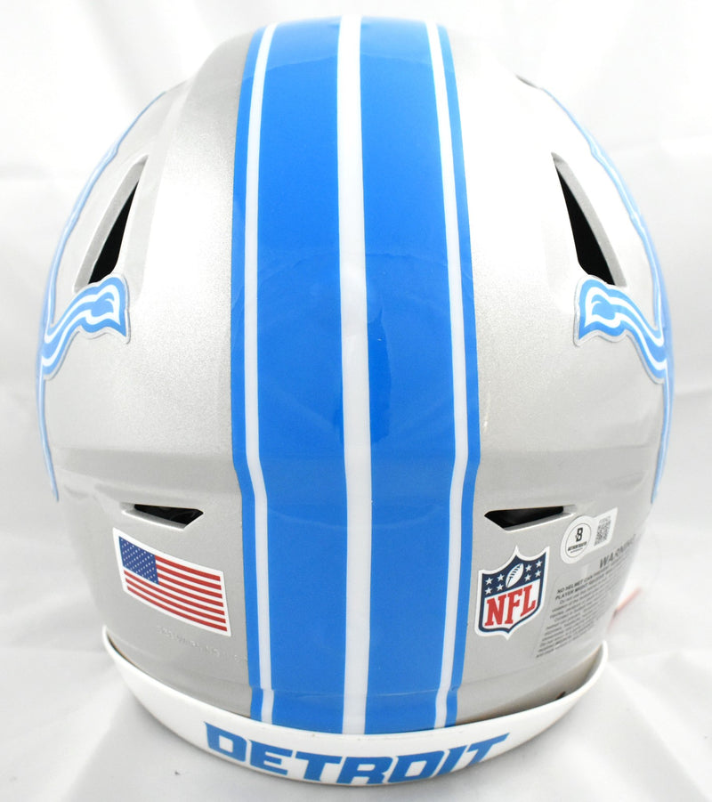 Jameson Williams Autographed Detroit Lions Full Size Speedflex Helmet