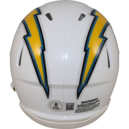 Antonio Gates San Diego Chargers Signed Throwback 2007-18 Mini Helmet