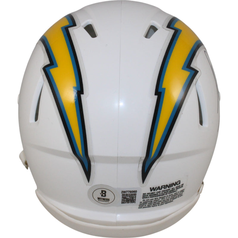 Antonio Gates San Diego Chargers Signed Throwback 2007-18 Mini Helmet