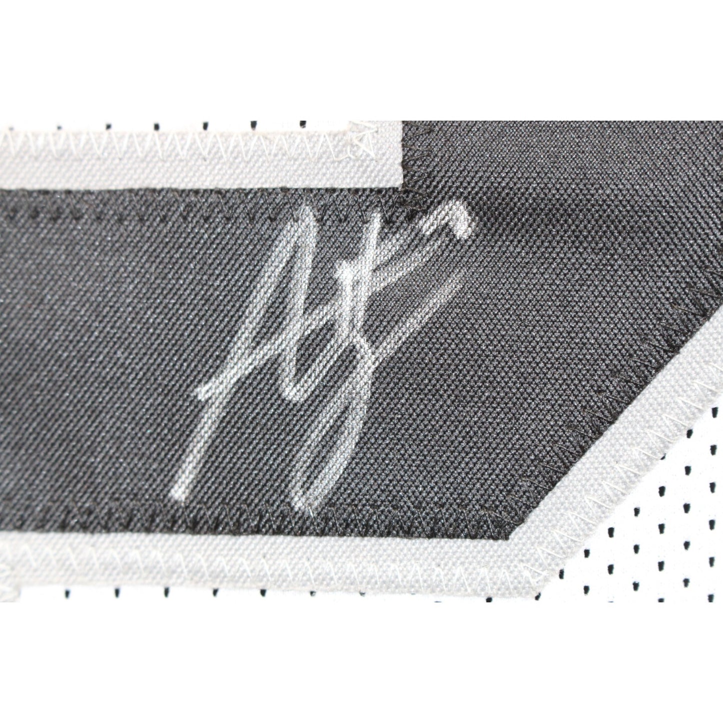 Ashton Jeanty Autographed Pro Style White Jersey (Beckett Witnessed)