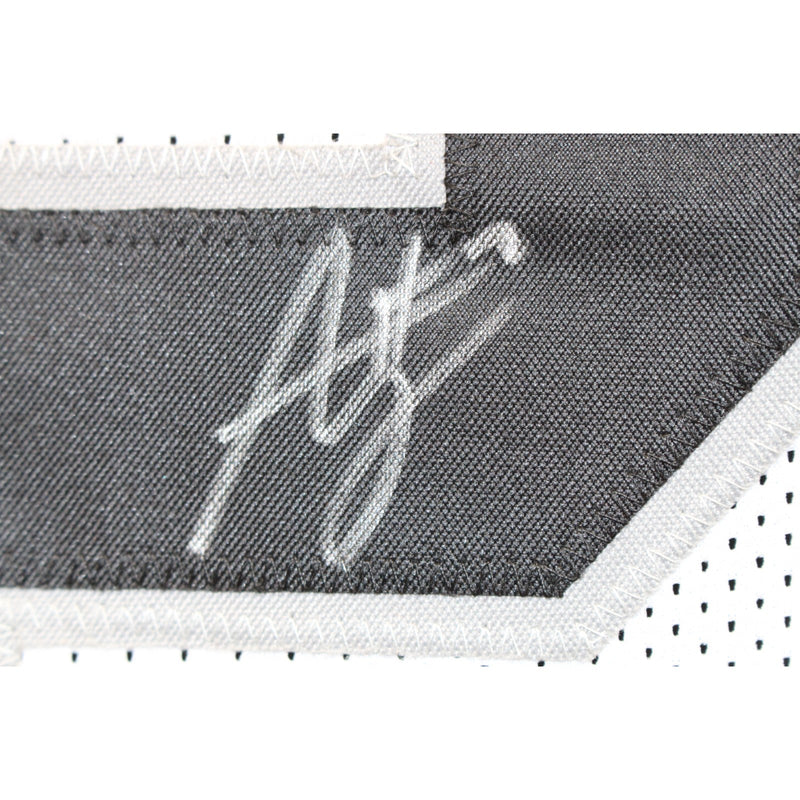 Ashton Jeanty Autographed Pro Style White Jersey (Beckett Witnessed)