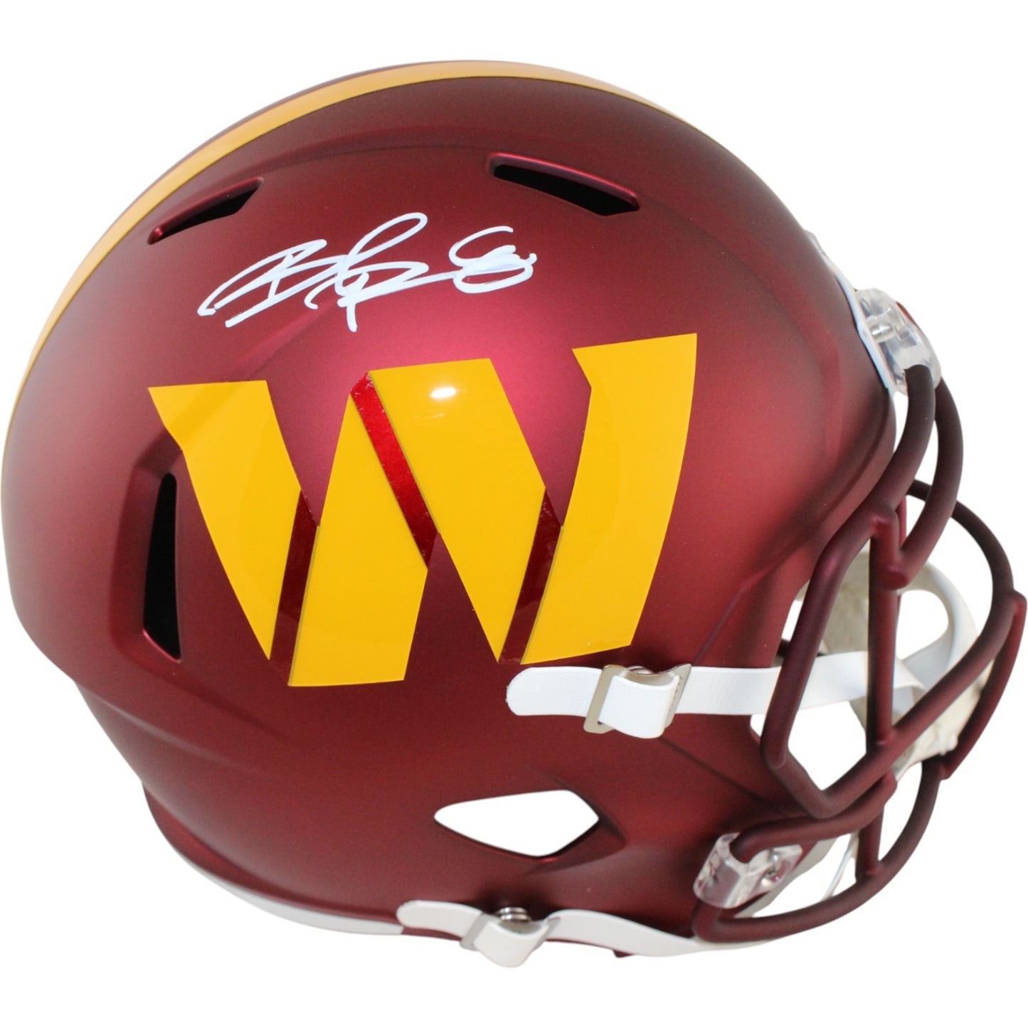 Brian Robinson Jr. Washington Commanders Autographed Full Size Helmet