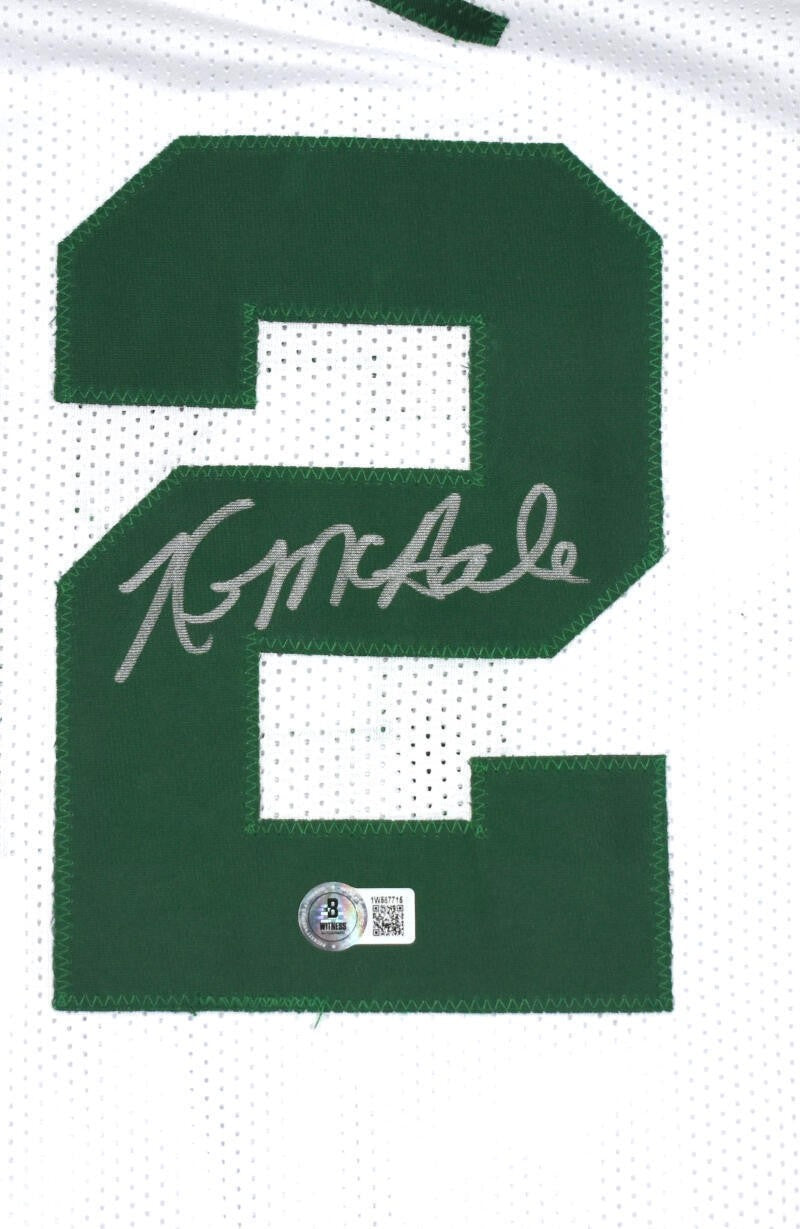 Kevin McHale Signed White Custom Basketball Jersey