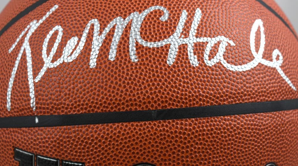 Kevin McHale Autographed Official NBA Wilson Basketball
