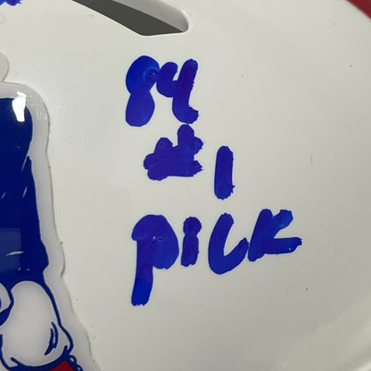 Irving Fryar Signed New England Patriots Throwback Mini Helmet (#1 Pick)