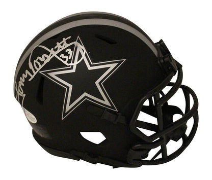 Tony Dorsett Dallas Cowboys Autographed Eclipse Mini Helmet BAS