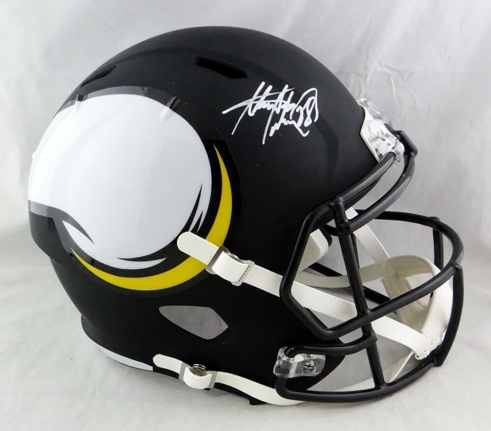 Adrian Peterson Signed Minnesota Vikings Full Size AMP Speed Helmet