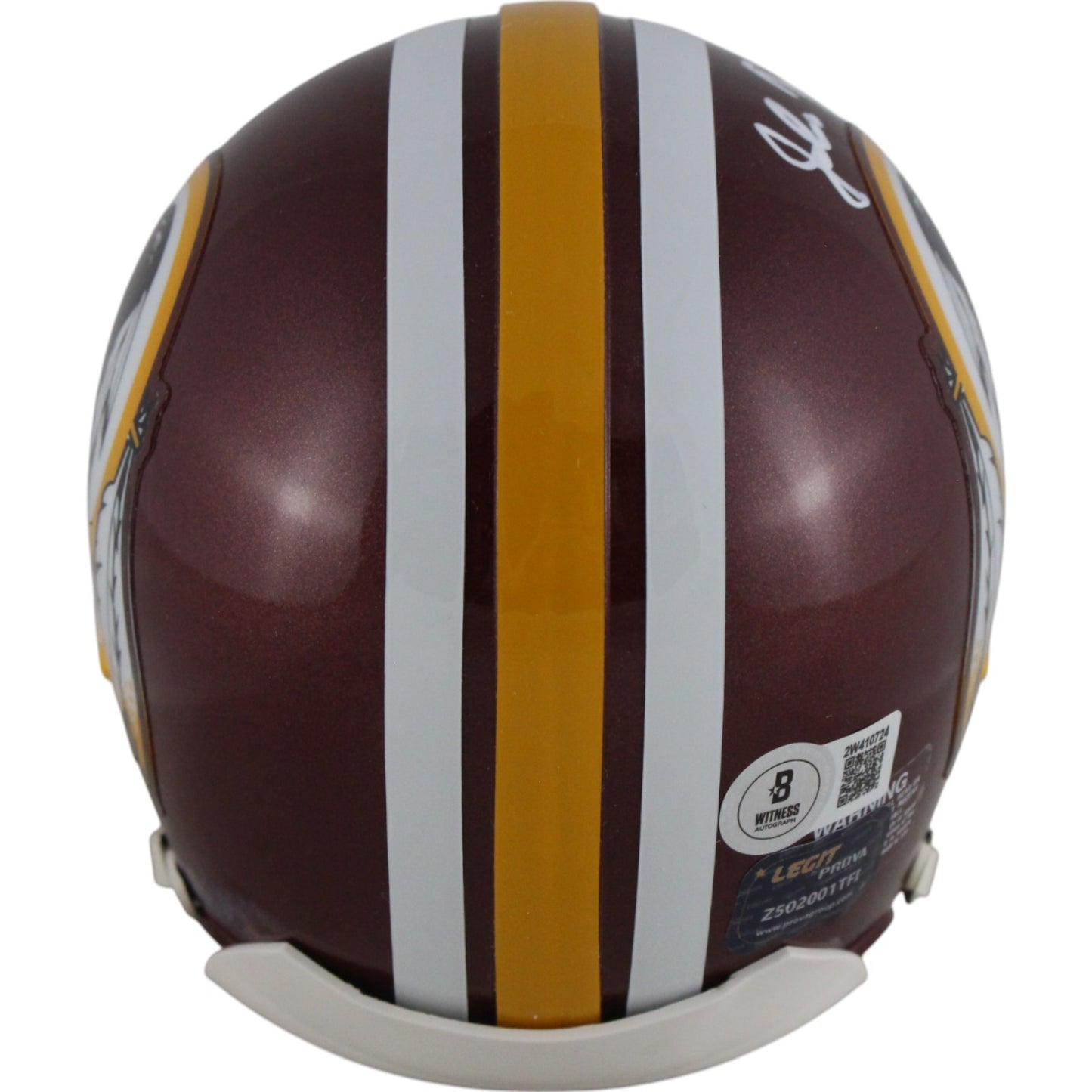 John Riggins Autographed Washington Redskins VSR4 Throwback Mini Helmet