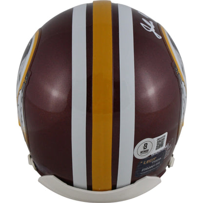 John Riggins Autographed Washington Redskins VSR4 Throwback Mini Helmet