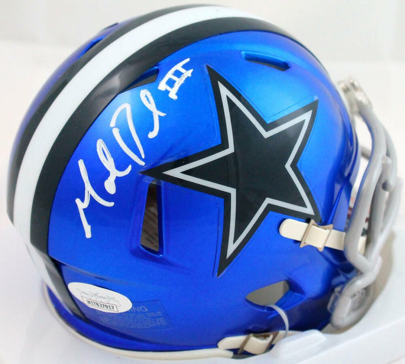 Marion Barber Signed Dallas Cowboys Flash Speed Mini Helmet
