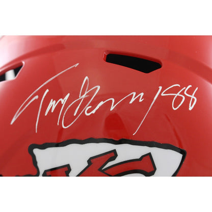 Tony Gonzalez Autographed Kansas City Chiefs Full Size Helmet