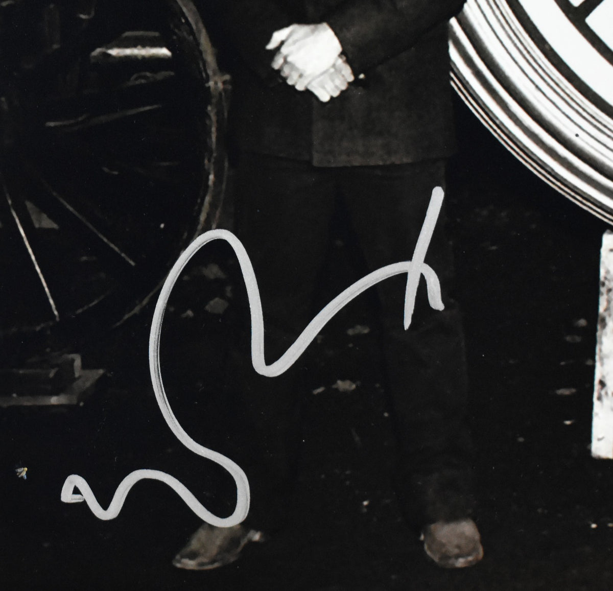 Christopher Lloyd & Michael J. Fox Signed Back to the Future 16x20 Photo