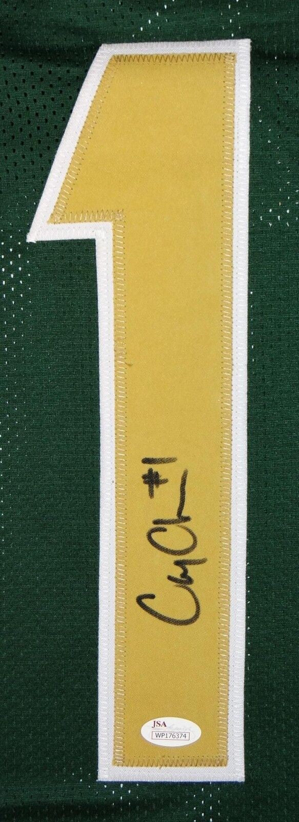 Corey Coleman Autographed Green Custom Jersey