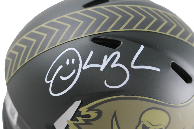 Derrick Brooks Signed Tampa Bay Buccaneers 2025 STS Mini Helmet