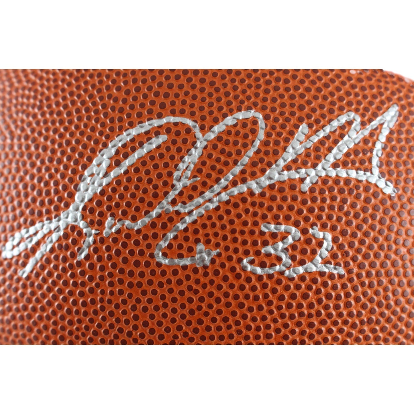 Karl Malone Autographed Utah Jazz Wilson Basketball (Beckett Witness)
