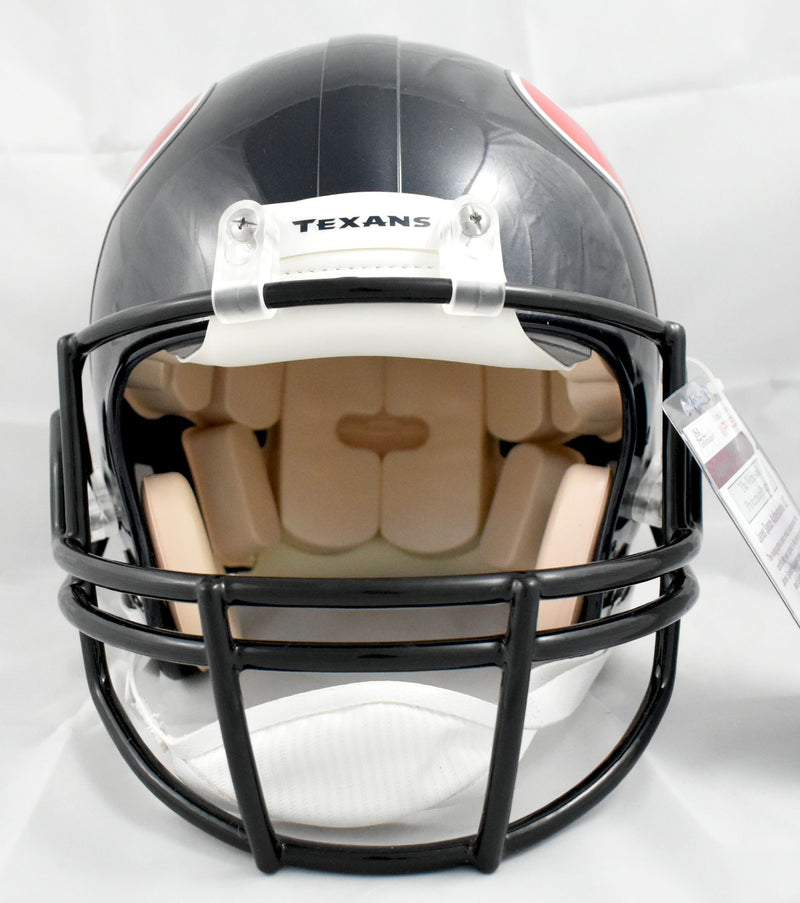 J.J. Watt Signed Houston Texans Full Size VSR4 Authentic Helmet