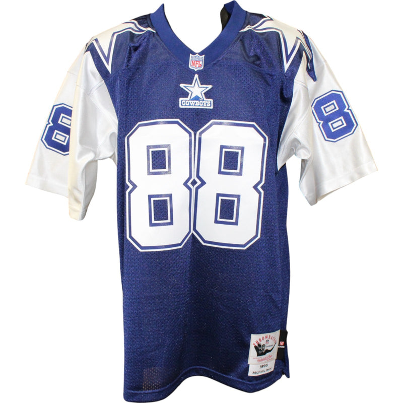Michael Irvin Signed Dallas Cowboys Mitchell & Ness 1995 Authentic Jersey
