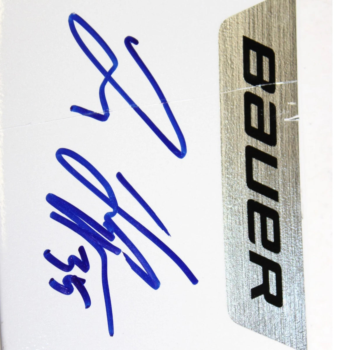 Jonas Johansson Signed Colorado Avalanche Game-Used Goalie Stick