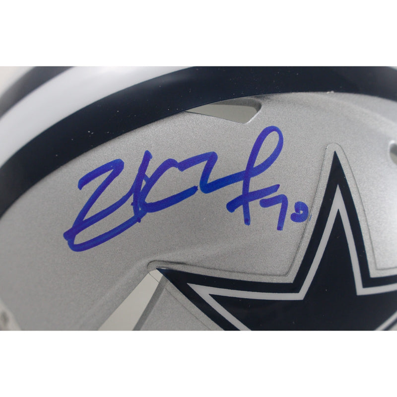 Zack Martin Signed Dallas Cowboys Mini Helmet (Beckett COA)