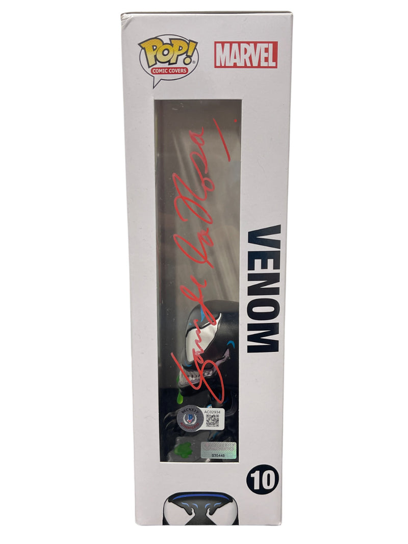 Tom Hardy Signed Venom Funko Pop #10 with Sam De La Rosa Sketch