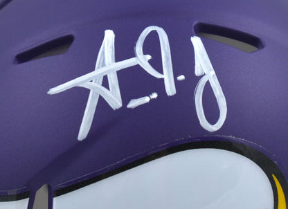Aaron Jones Autographed Minnesota Vikings Mini Helmet