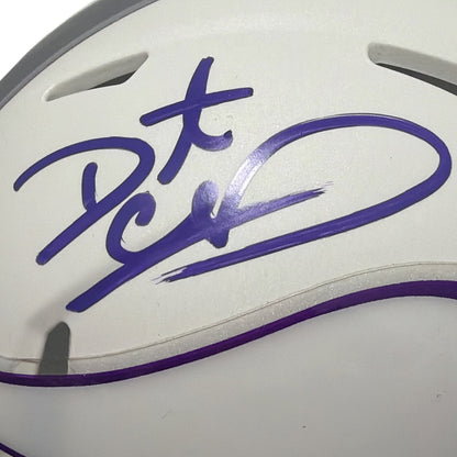 Daunte Culpepper Signed Minnesota Vikings Alternate White Mini Helmet