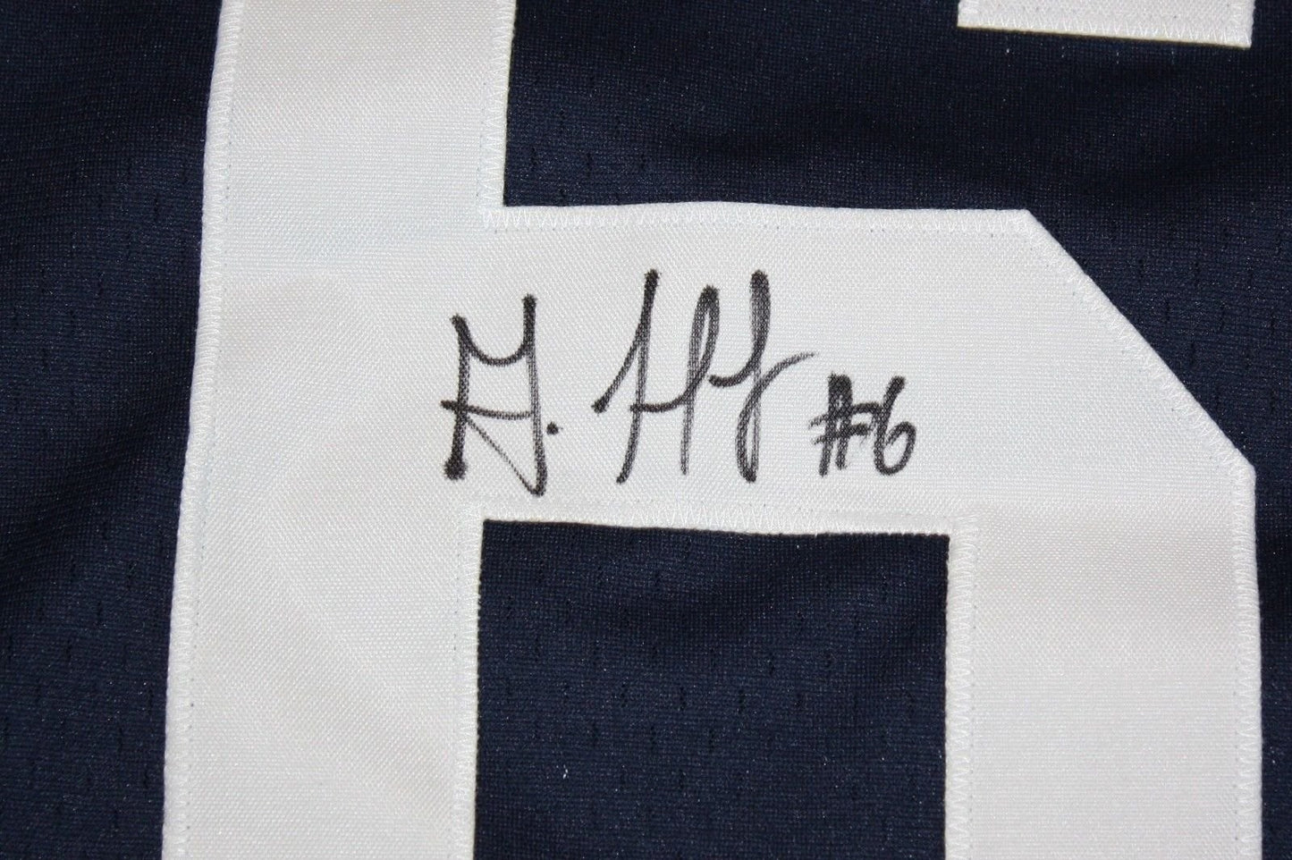 Gerald Hodges Signed Navy Blue Custom Jersey