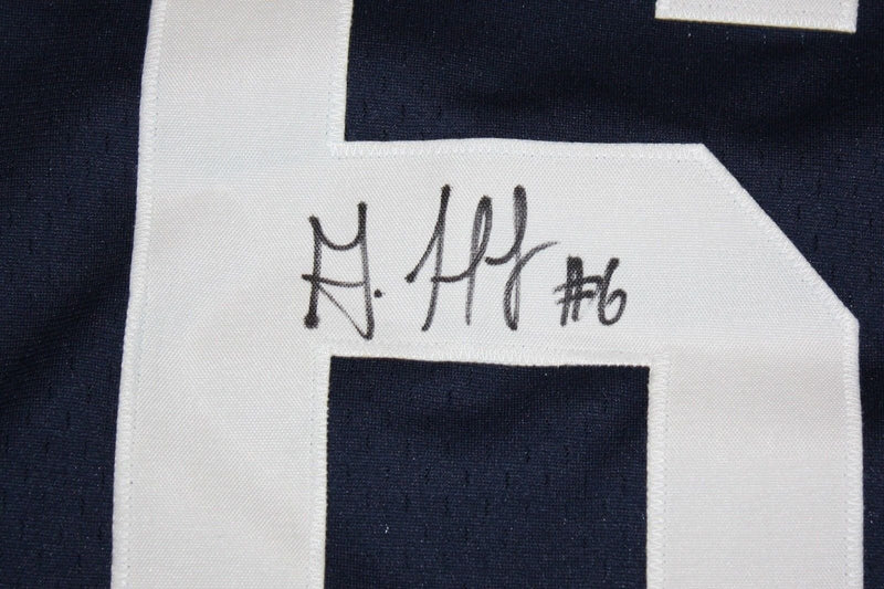 Gerald Hodges Signed Navy Blue Custom Jersey