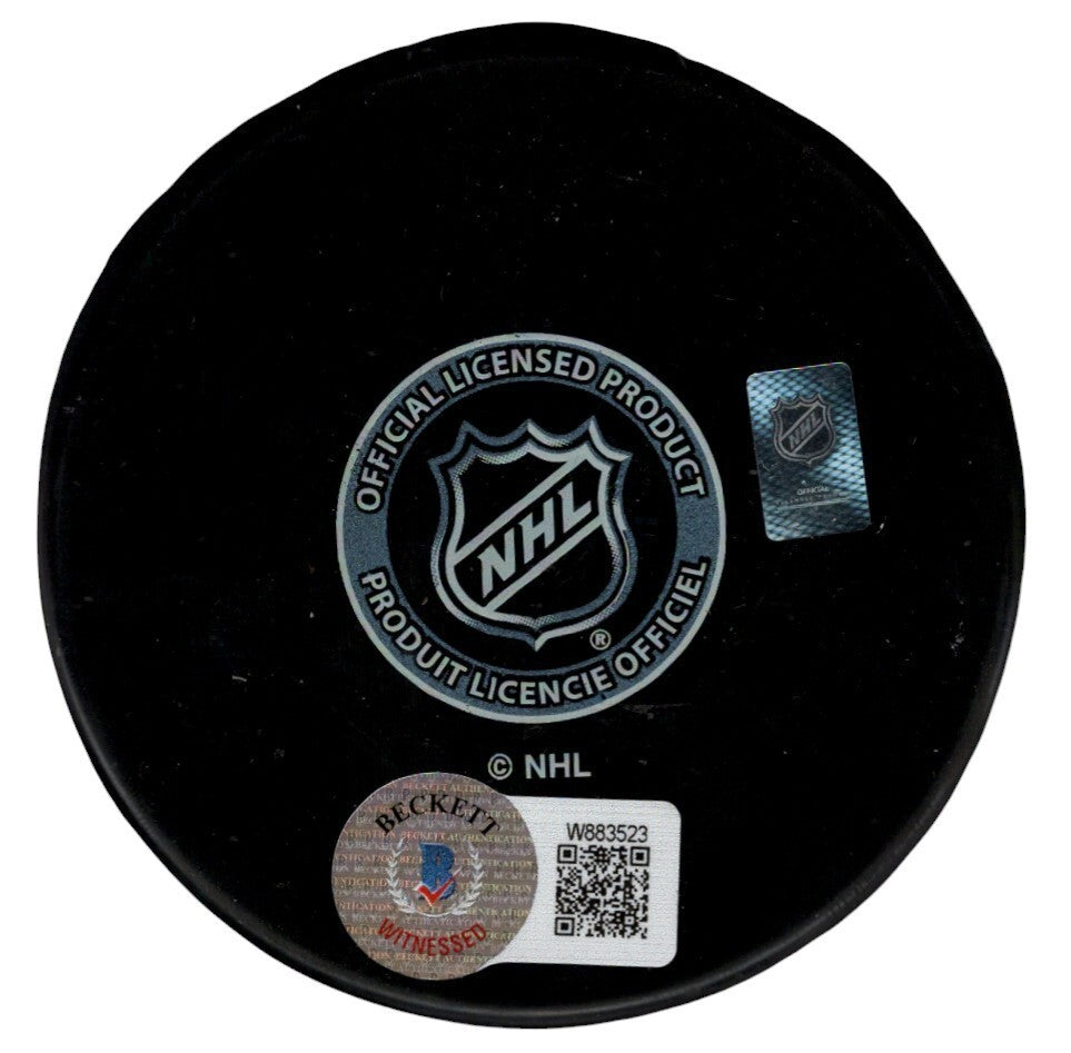 Billy Smith New York Islanders Autographed "Battlin Billy" Puck