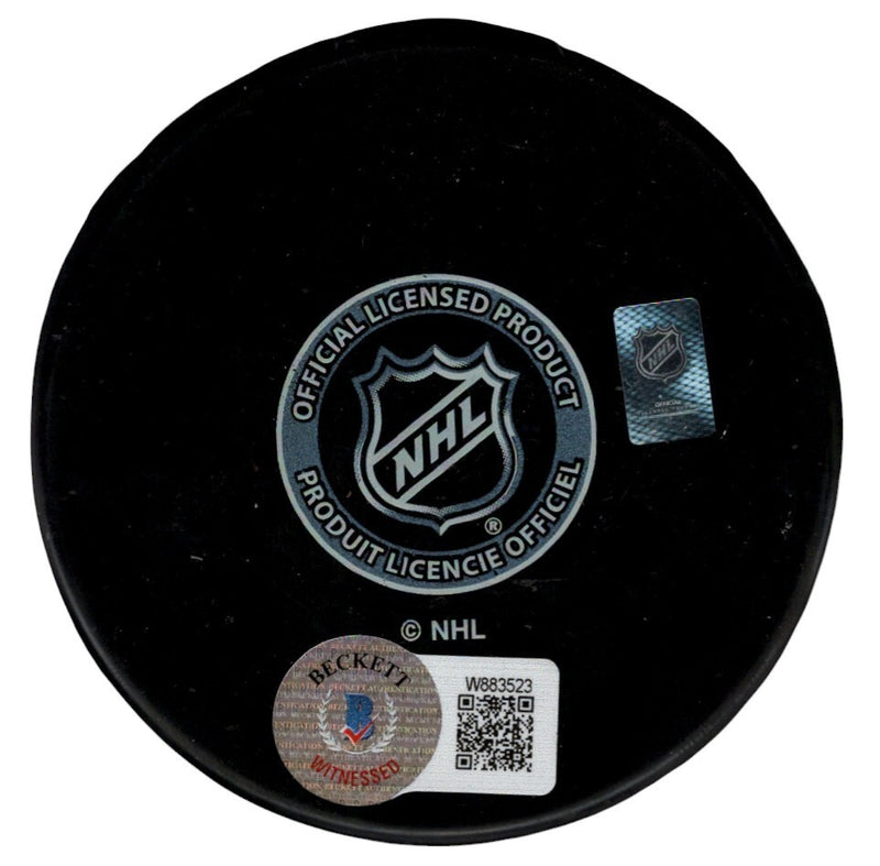 Billy Smith New York Islanders Autographed "Battlin Billy" Puck