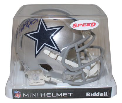 Roy Williams Signed Dallas Cowboys Speed Mini Helmet Beckett