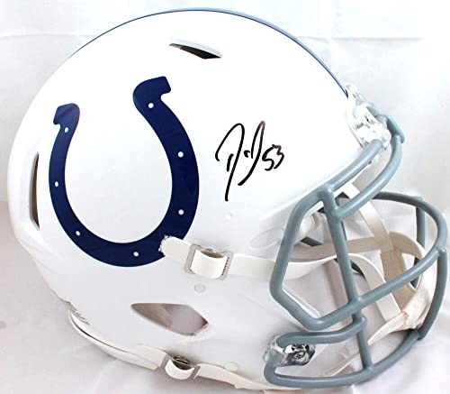 Darius Leonard Signed Indianapolis Colts Full Size Speed Authentic Helmet