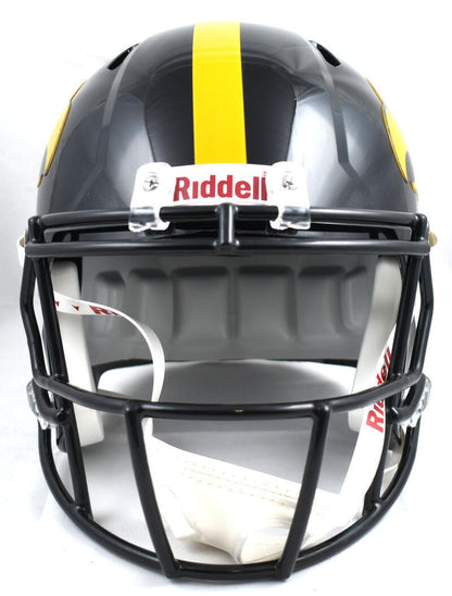 Sam LaPorta Signed Iowa Hawkeyes Full Size Speed Replica Helmet