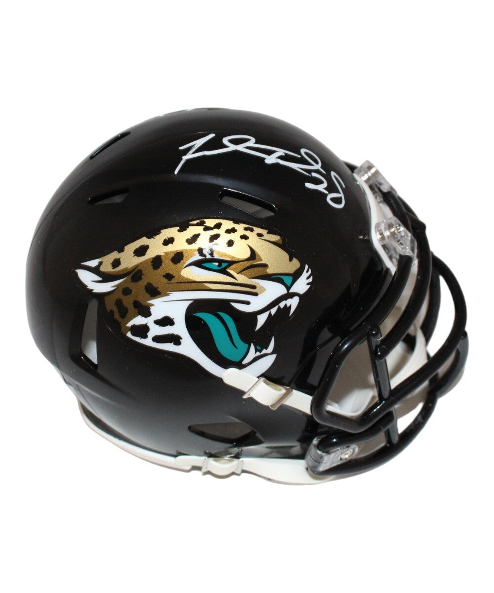 Fred Taylor Jacksonville Jaguars Signed Speed Mini Helmet Beckett