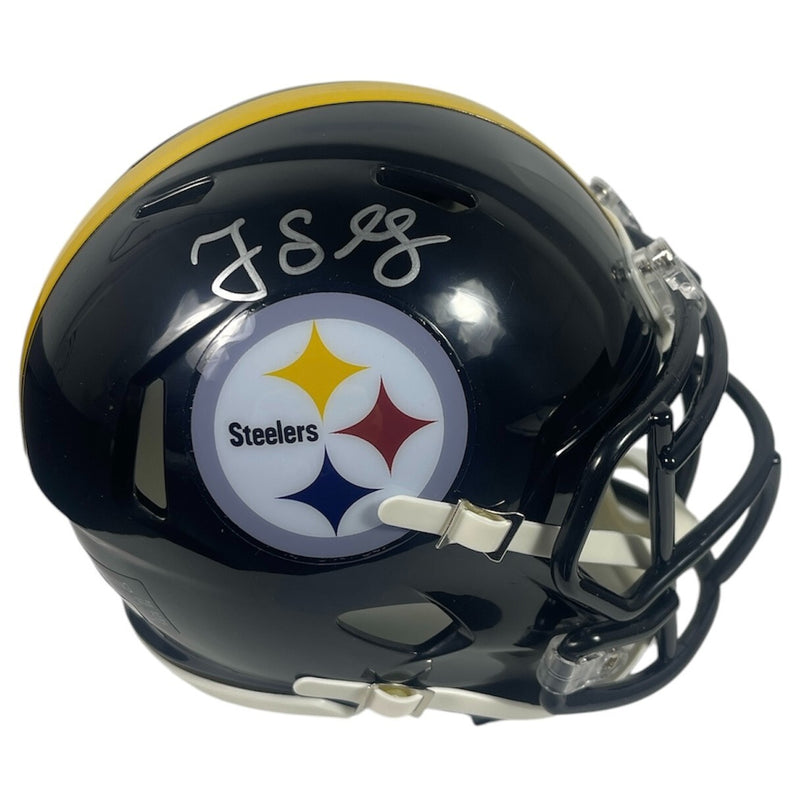 Greg Lloyd Signed Pittsburgh Steelers Speed Mini Helmet (Beckett)