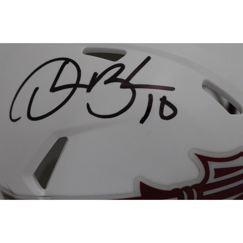 Derrick Brooks Signed Florida State Seminoles White Mini Helmet
