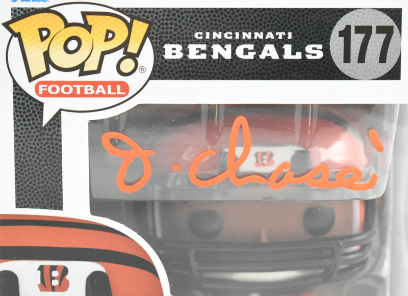Ja'Marr Chase Autographed Cincinnati Bengals Funko Pop #177