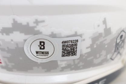 Derrick Henry Baltimore Ravens Signed 2024 Salute to Service Mini Helmet