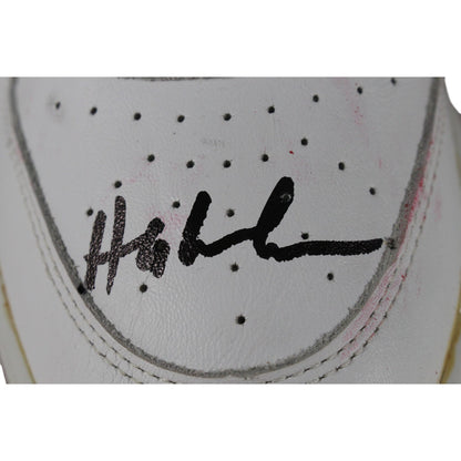 Hakeem Olajuwon Houston Rockets Autographed Etonic Shoe (Single)
