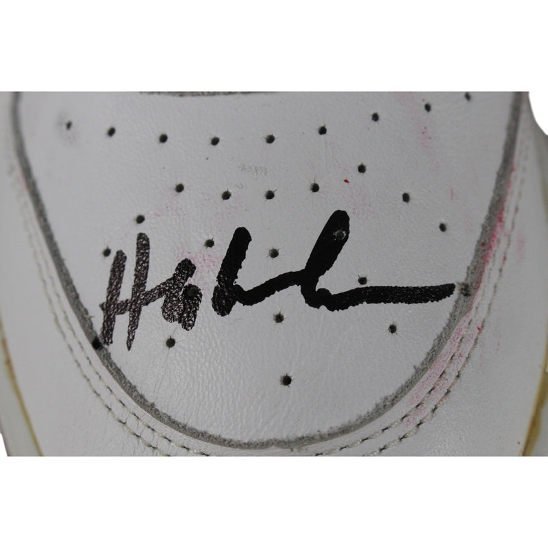 Hakeem Olajuwon Houston Rockets Autographed Etonic Shoe (Single)