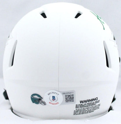 A.J. Brown Signed Philadelphia Eagles Lunar Speed Mini Helmet