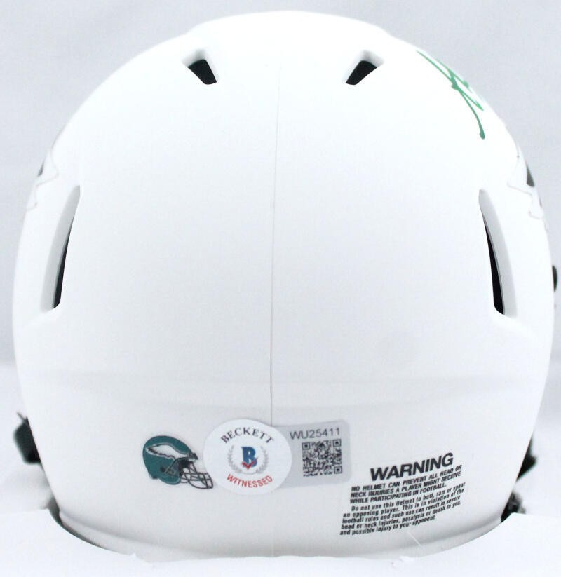 A.J. Brown Signed Philadelphia Eagles Lunar Speed Mini Helmet