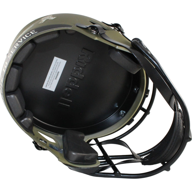 Quinshon Judkins Signed Cleveland Browns 2022 STS Full Size Helmet