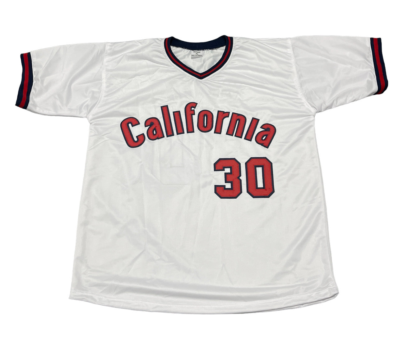 Devon White Signed California Angels Custom Jersey (7x GG) BAS Witnessed