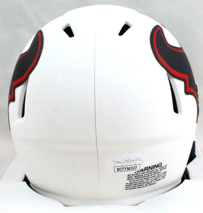 Andre Johnson Signed Houston Texans Lunar Speed Mini Helmet