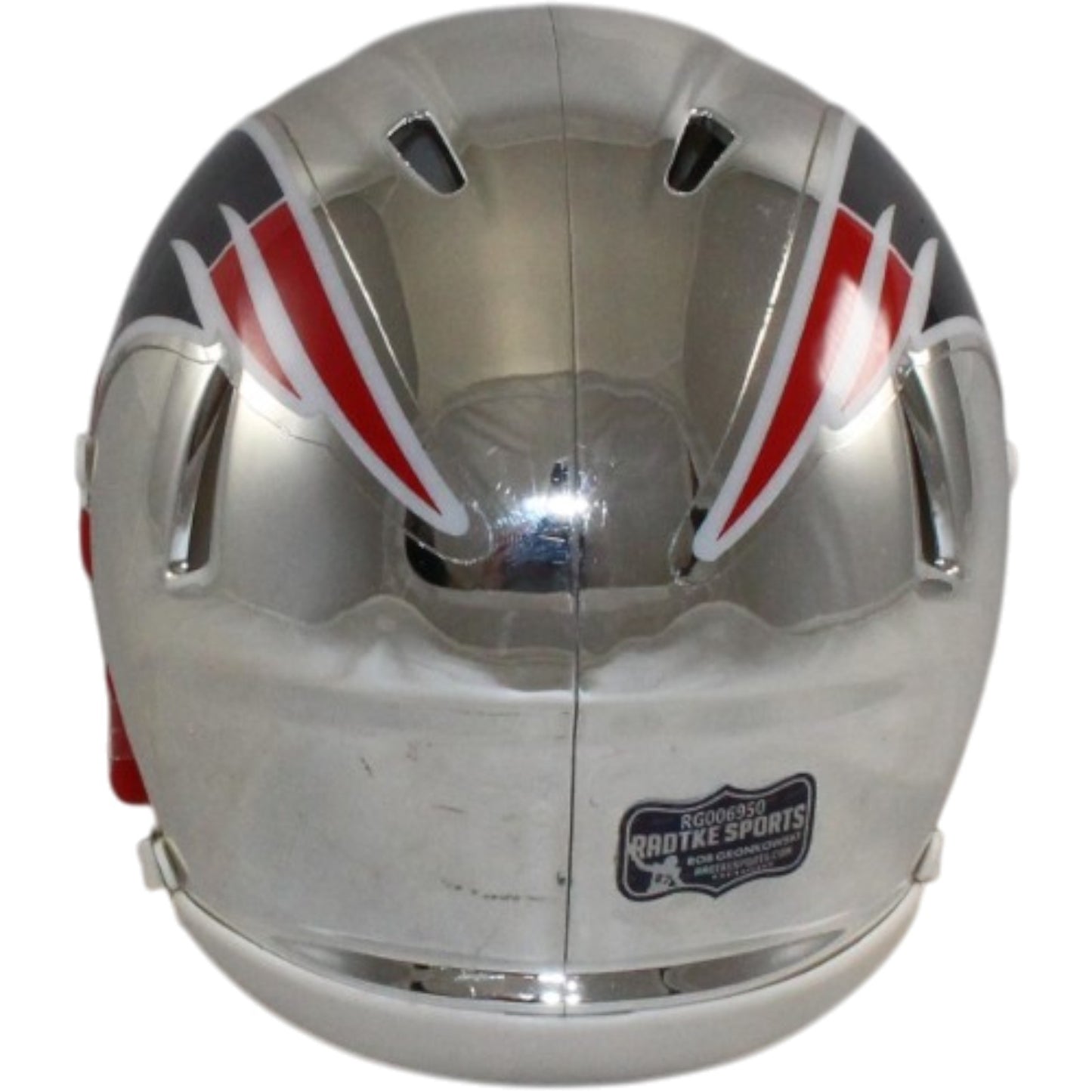 Rob Gronkowski Tampa Bay Buccaneers Autographed Chrome Mini Helmet