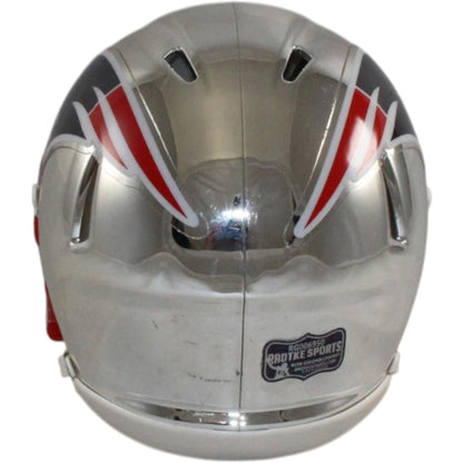 Rob Gronkowski Tampa Bay Buccaneers Autographed Chrome Mini Helmet