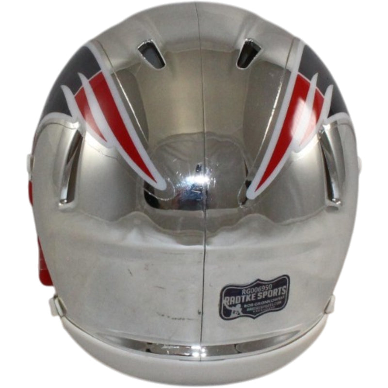 Rob Gronkowski Tampa Bay Buccaneers Autographed Chrome Mini Helmet