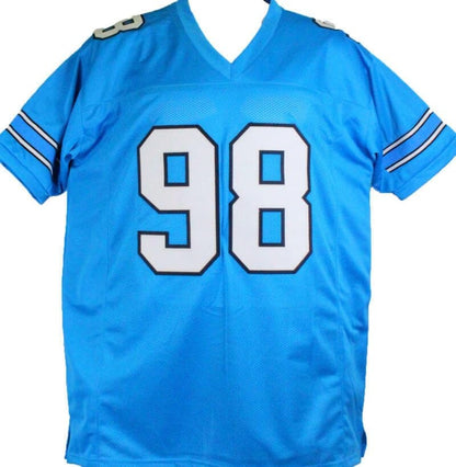 Lawrence Taylor Autographed North Carolina Custom Jersey